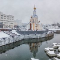Храм во имя святого Архангела Гавриила зимой :: Игорь Сарапулов