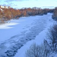Река Нара зимой. :: Александра Климина