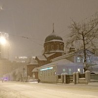Новокузнецкая. Снегопад 3 декабря :: Сергей Антонов