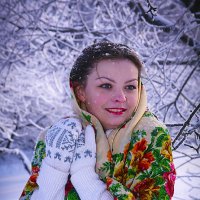 "А снег идёт, а снег идёт..." :: Александр Дмитриев
