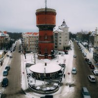 Старинная башня в Черняховске :: Саша Позитив