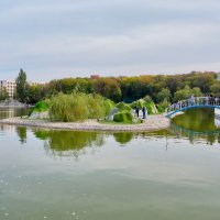 Железноводск. Городской парк. Парковое озеро. Осень 2023 года. :: Николай Николенко