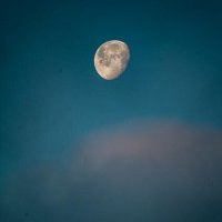 Луна и облака :: Александр Леонов