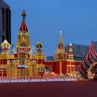 Из прогулок по Новогодней Москве :: Евгений Седов
