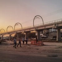 Железнодорожный мост в Дар-эс-Саламе на закате :: Geolog 8