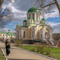 Мужской монастырь Успения Пресвятой Богородицы Калужская Свято-Тихонова пустынь :: Борис Гольдберг