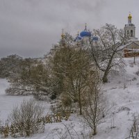 Снегопад в Боголюбово :: Сергей Цветков