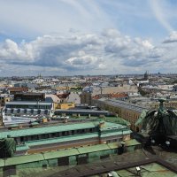 Небо над крышами Санкт-Петербурга :: Евгений Седов