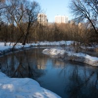 Река в городе. :: Владимир Безбородов