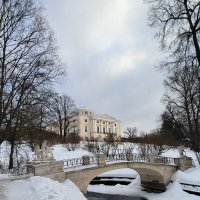 Павловск. Мост Кентавров и дворец. :: Ольга 