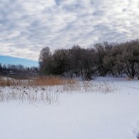 На льду снег, а под снегом вода. :: Милешкин Владимир Алексеевич 