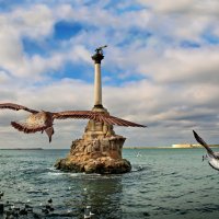 Севстополь. Памятник затопленным кораблям :: Борис 