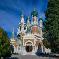 Русская православная церковь Святого Николая в Ницце... :: Dmitriy Dikikh