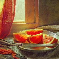 Красный апельсин. :: Oleg Rastorguev