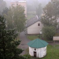 Туман и дождь :: Александр Рябчиков