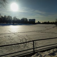 Март на Серебряно-Виноградном пруду :: Андрей Лукьянов