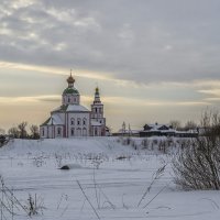 На Ильинском лугу в конце зимы :: Сергей Цветков