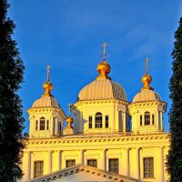 Закат на Казанском храме :: Михаил Свиденцов
