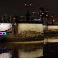 Ночные мосты. Деревянный. :: Андрей Николаевич Незнанов
