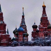 Снег в Москве :: Юрий Гайворонский
