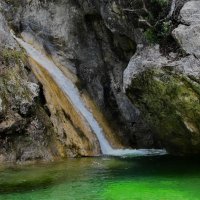 Чарующий водопад  Αγίας Κορήσ ( Святой девы), Олимп, Греция :: Inna 