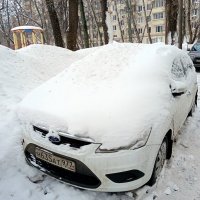 Зима в Москве. :: Владимир Драгунский