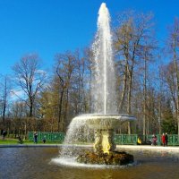 Большой фонтан аллеи фонтанов. Нижний парк, Петергоф. :: Лия ☼