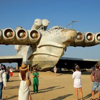 "Лунь" водолетный... Прилетел и причалился навсегда :: Аркадий Пазовский