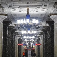 Станция метро «Автово» в Санкт-Петербурге :: Лидия Бусурина