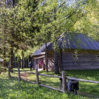 Дом,востановленный братом поэта :: Сергей Цветков