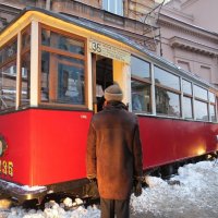 Старый трамвай :: Вера Щукина