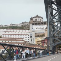 В Порто по мосту Дона Луиша :: Валерий Готлиб