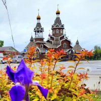 Богоявленский храм в цвету . :: Мила Бовкун