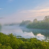 Летнее утро на Чепце :: Валентин Котляров