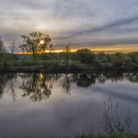 Восход на Днепре :: Сергей Цветков