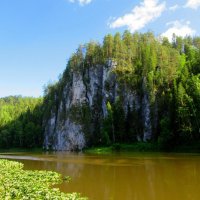 Скала на Чусовой. :: Ирина Осипова