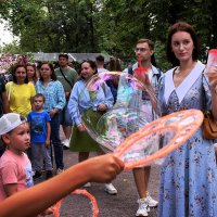 Шоу мыльных пузырей! :: Татьяна Помогалова