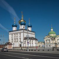 Путевой дворец и Спасо-Преображенский собор. :: Михаил "Skipper"