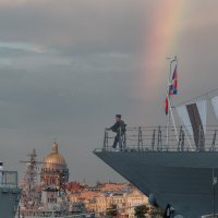 Радуга накануне парада :: Валерий Паршин