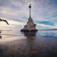 Зимний вечер в Севастополе. :: Анатолий Щербак