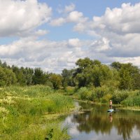 На речных просторах :: Татьяна Машошина