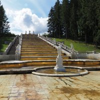 Каскад золотая гора в Петергофе. :: Евгений Седов