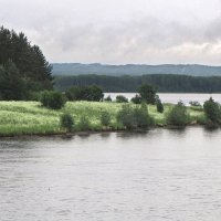 Река Свирь у Иванькоострова :: Александр Ильчевский 