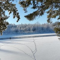 Зима раскрыла снежные объятья ... :: Любовь Иванова