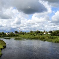 Остров на реке Великой. :: Лариса С.