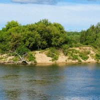 Вид на правый берег Днепра (репортаж из поездок по области). :: Милешкин Владимир Алексеевич 