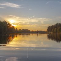 вечерняя прогулка на сапборте :: Анастасия Северюхина