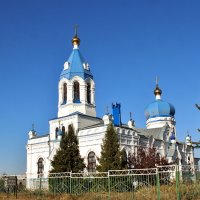 Храм Рождества пресвятой Богородицы, село Самодуровка Воронежской области. :: Восковых Анна Васильевна 