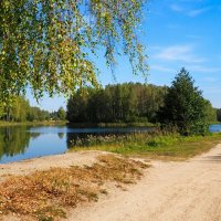 Осень в деревне. :: Милешкин Владимир Алексеевич 