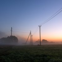 Деревенские рассветы. :: Владимир Безбородов